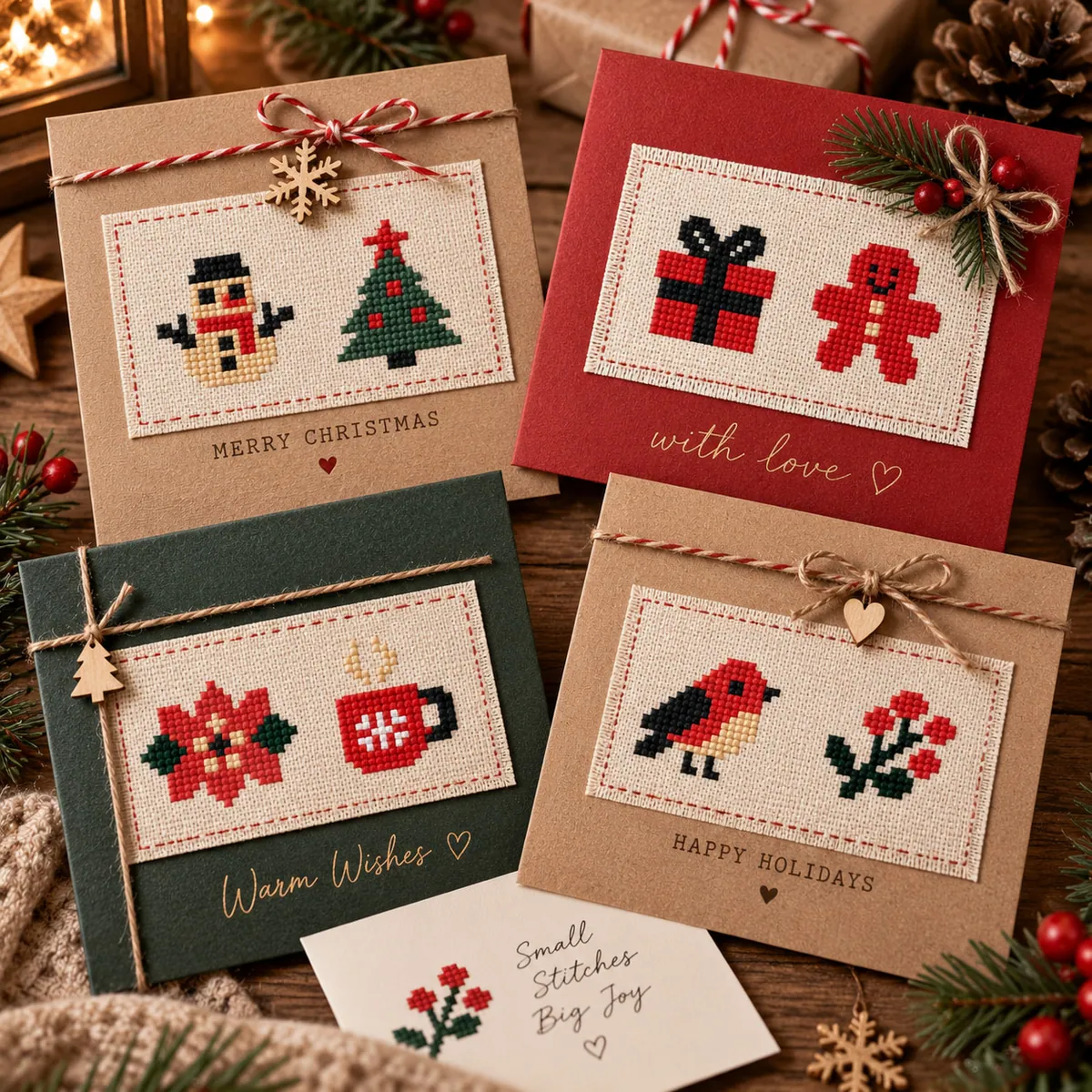 Preview 2 of 32 Holiday tiny motifs