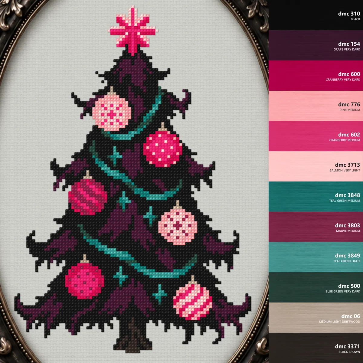 Preview 2 of Black Christmas Tree