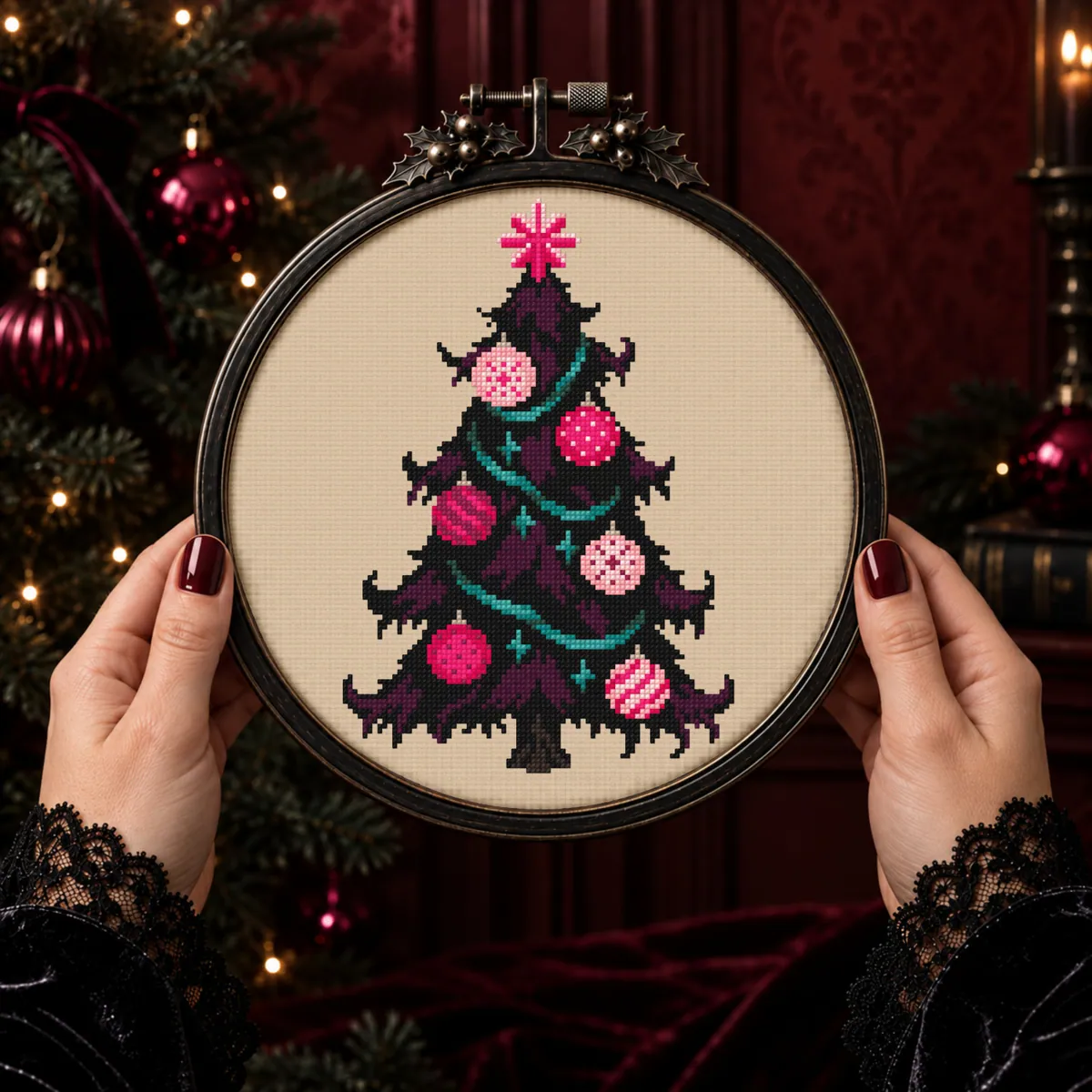 Preview 3 of Black Christmas Tree