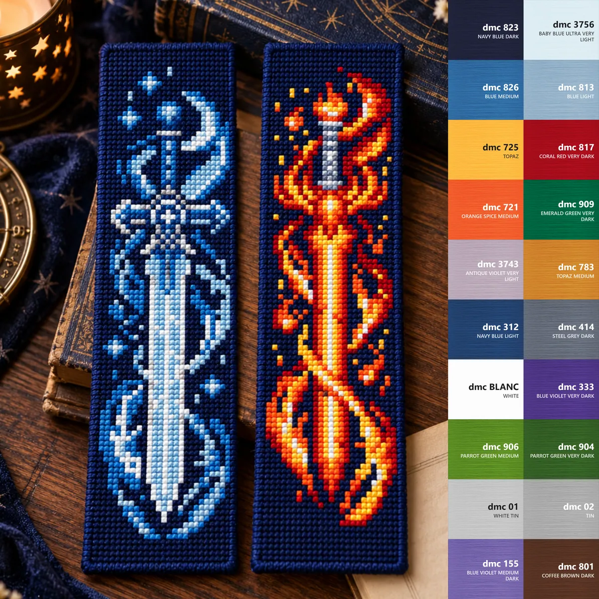 Preview 3 of Bookmarks Six Elemental Swords