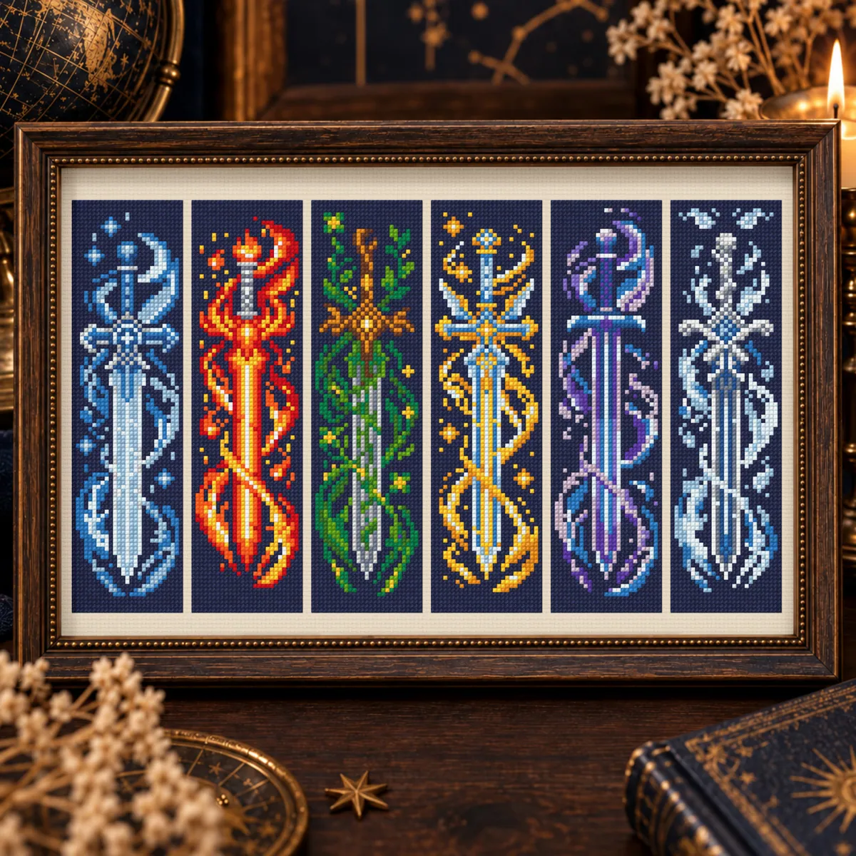 Preview 5 of Bookmarks Six Elemental Swords