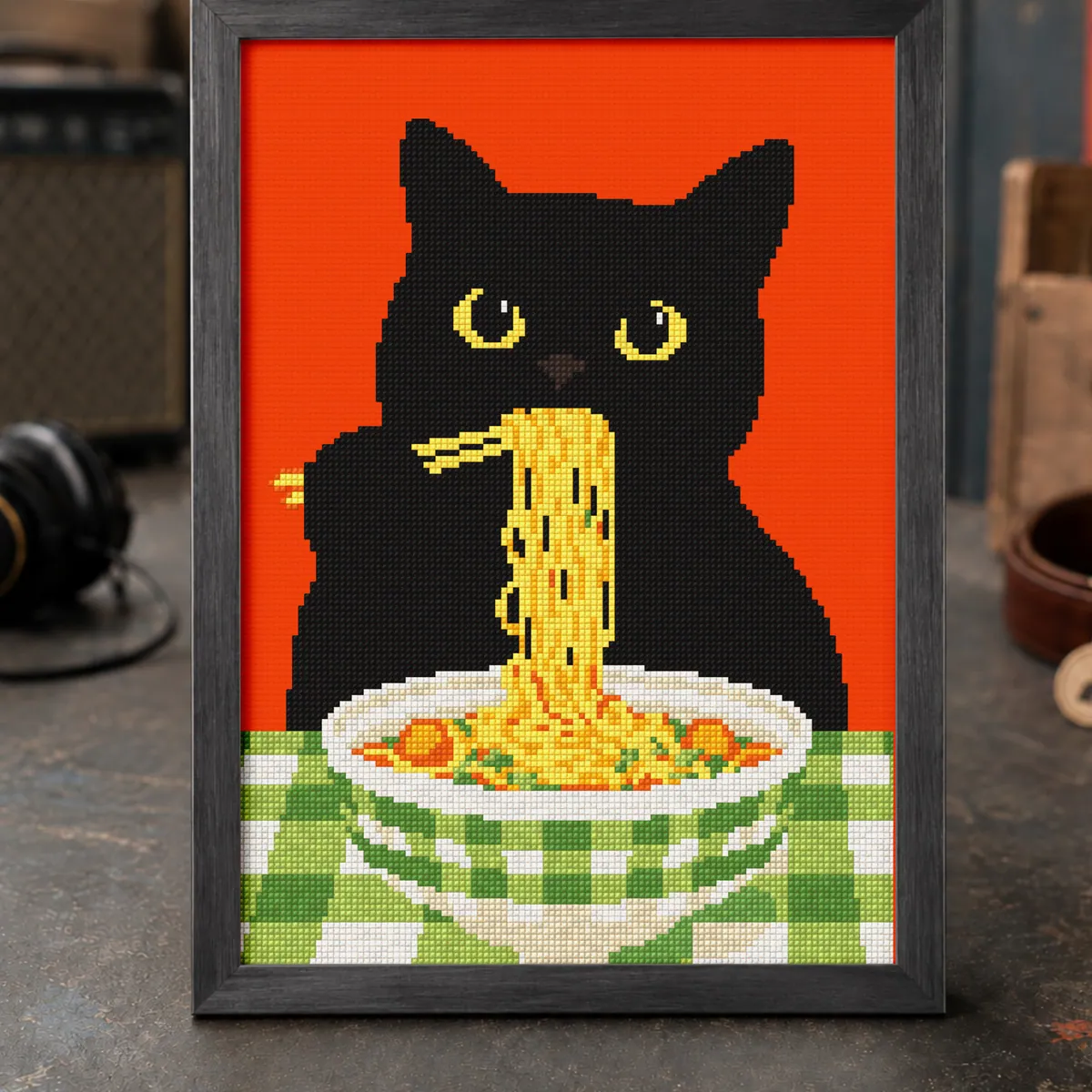 Preview 4 of Cat eats Ramen