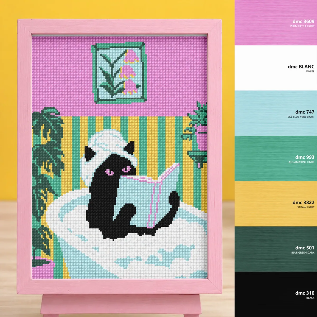 Preview 2 of Cat in bath reading