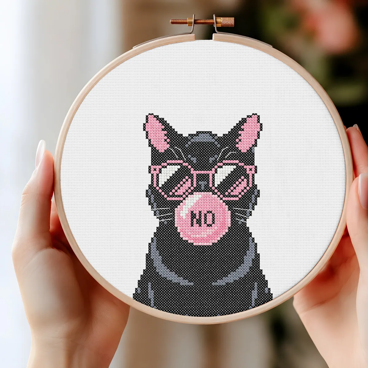 Preview 2 of Cat with the gum - small