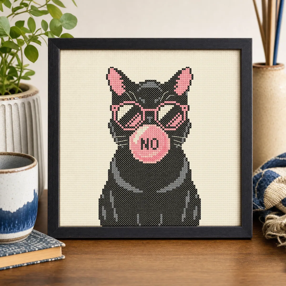 Preview 3 of Cat with the gum - small