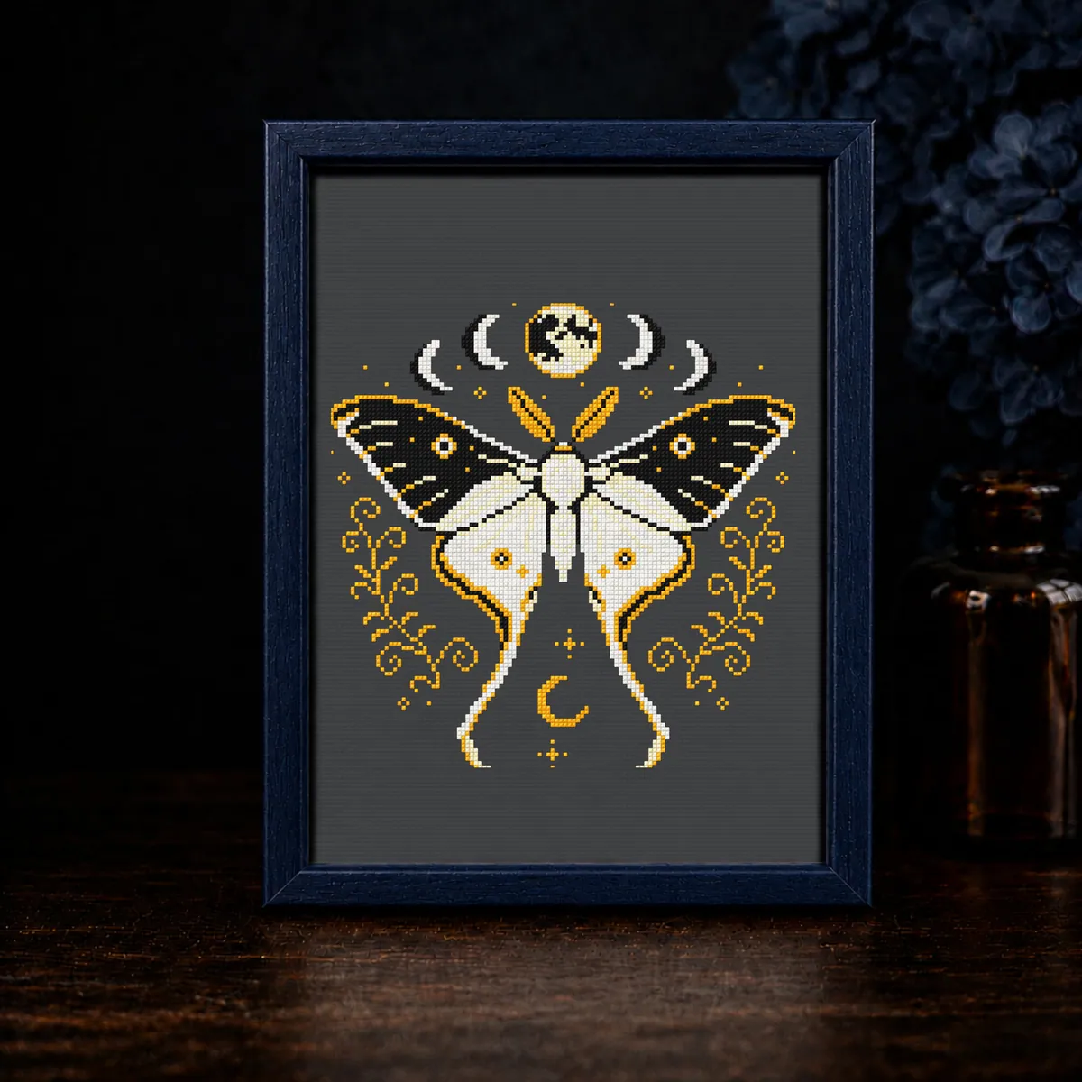 Preview 2 of Celestial Moth and Moon Phases