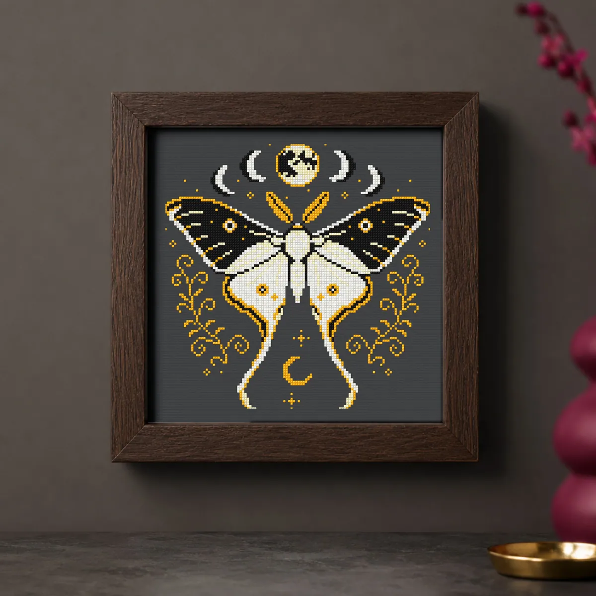 Preview 3 of Celestial Moth and Moon Phases