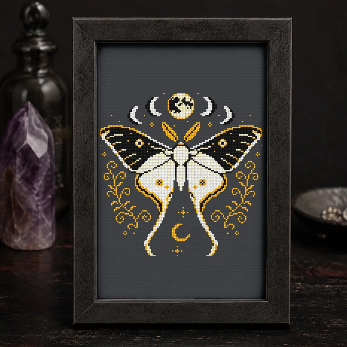 Preview 4 of Celestial Moth and Moon Phases