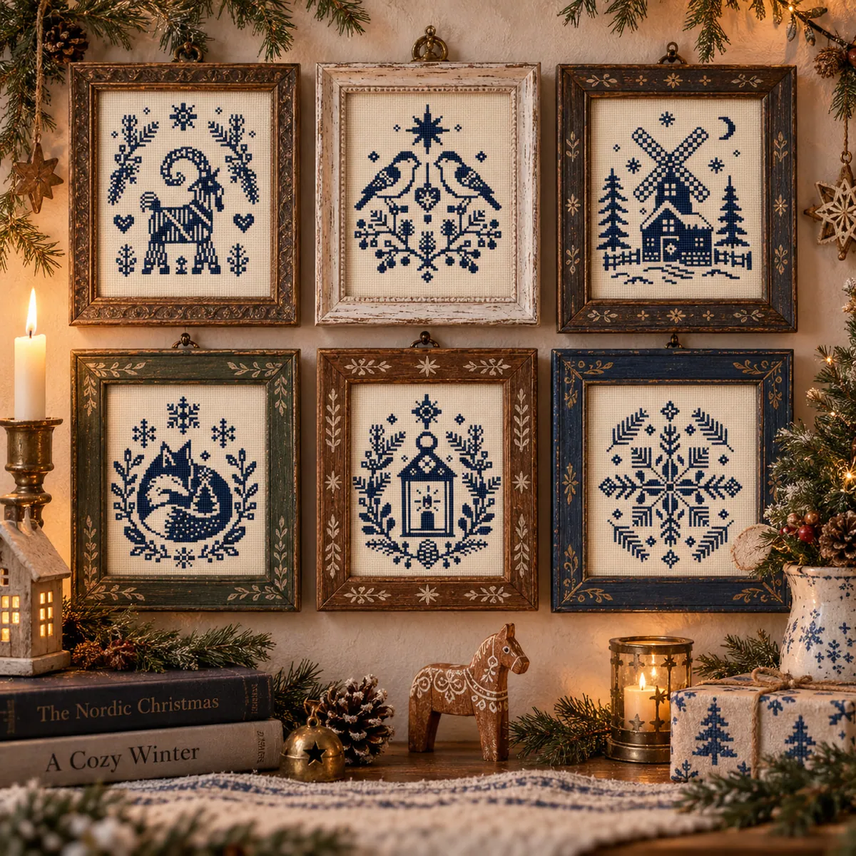 Preview 6 of Christmas Nordic Winter Motifs