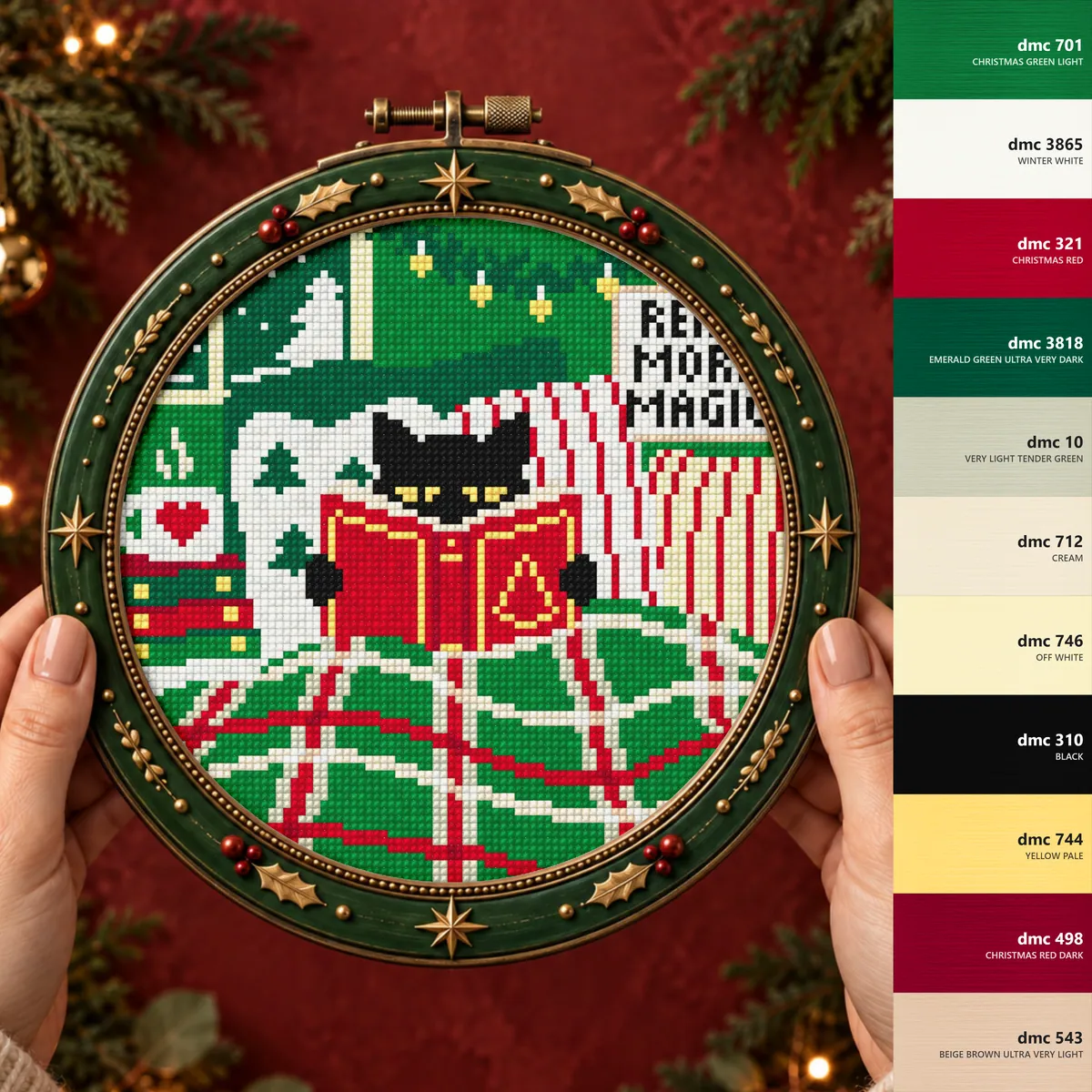 Preview 2 of Cozy Christmas Cat