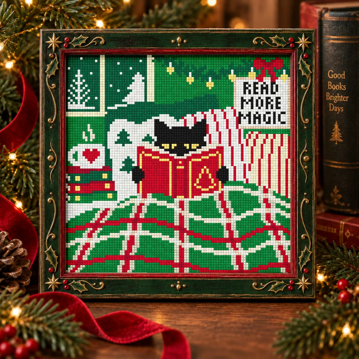 Preview 4 of Cozy Christmas Cat