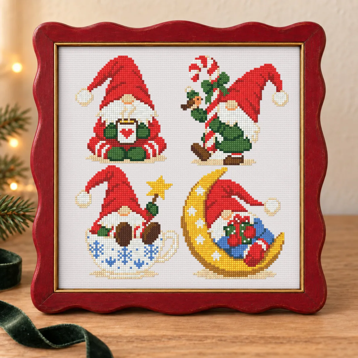 Preview 2 of Cozy Holiday Gnomes Set