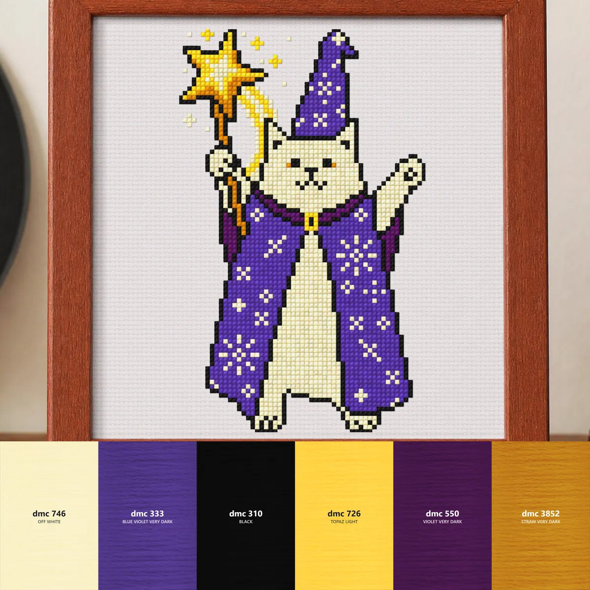 Preview 4 of Cute cat wizard