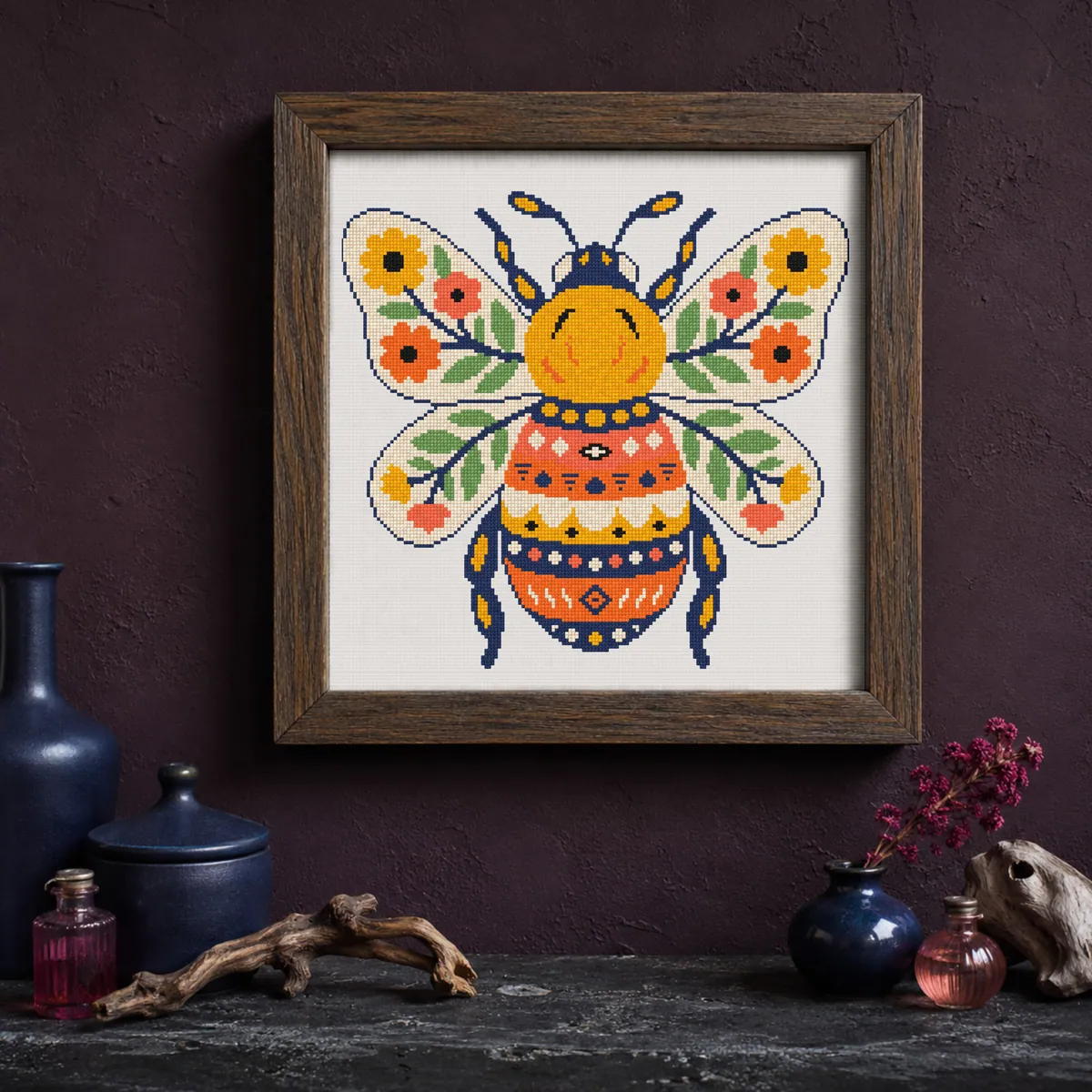 Preview 3 of Folk Art Bee
