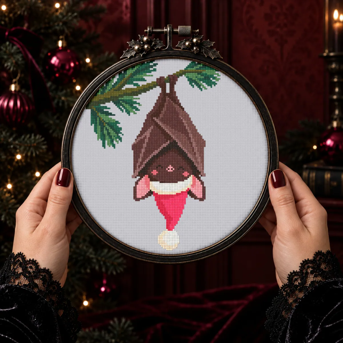 Preview 2 of Gothic Christmas - Santa Bat
