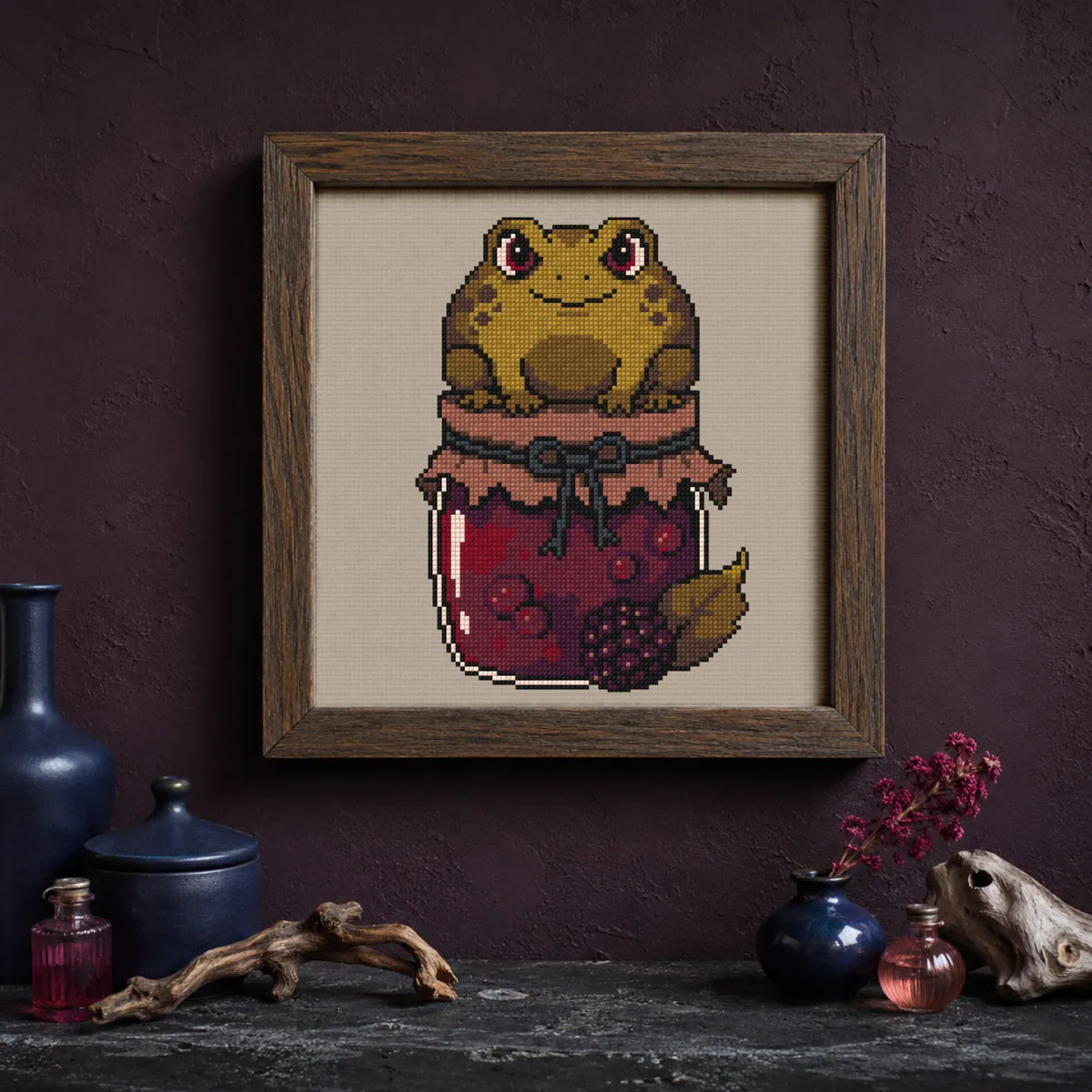 Preview 3 of Gothic Toad on Jam Jar