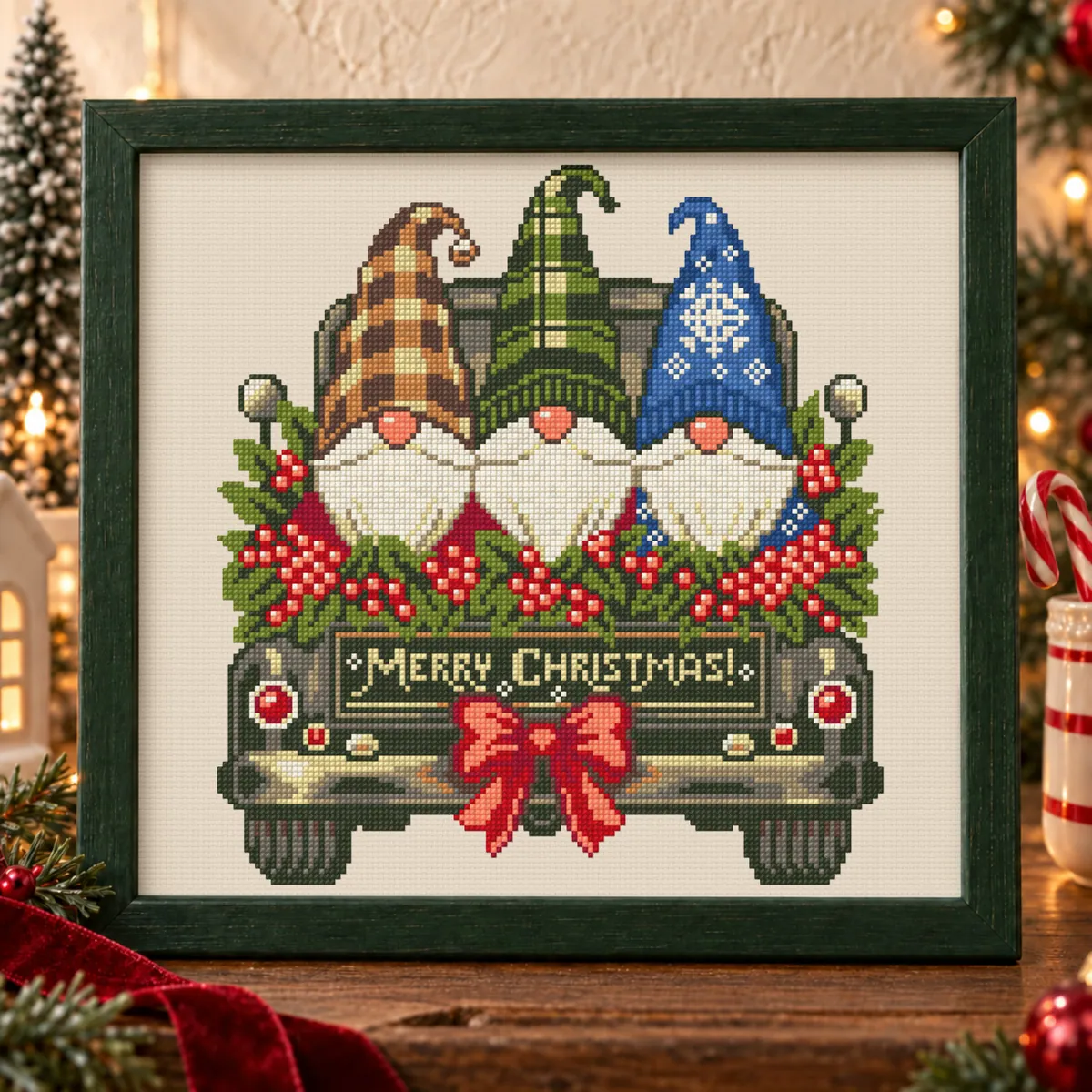 Preview 4 of Holiday Gnomes in Truck
