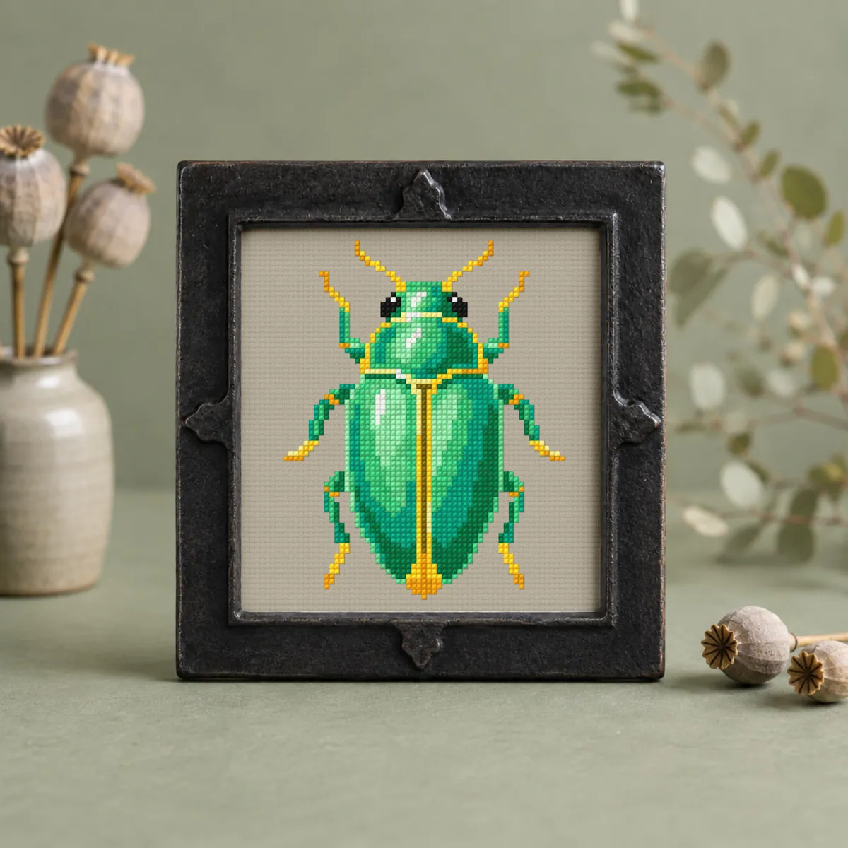 Preview 5 of Jade Beetle Brooch