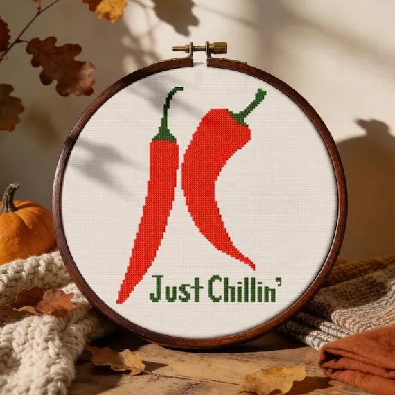 Just Chilling (copy) — counted cross-stitch pattern by Stitch Jam Studio