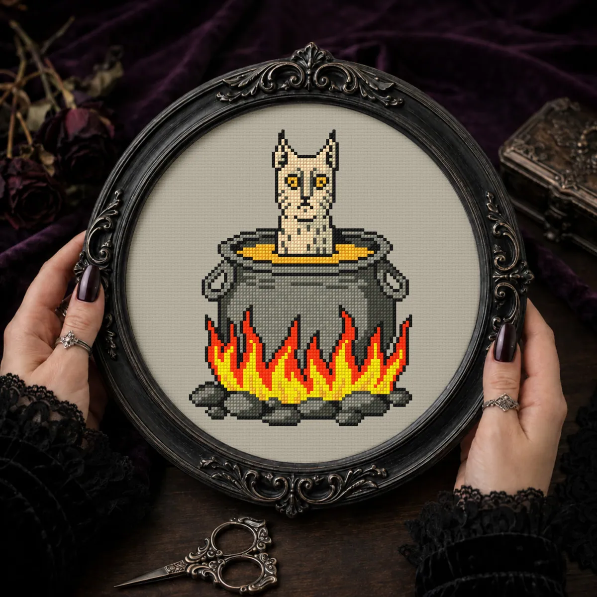 Preview 4 of Medieval Cat in Hot Water - boiled but moisturized