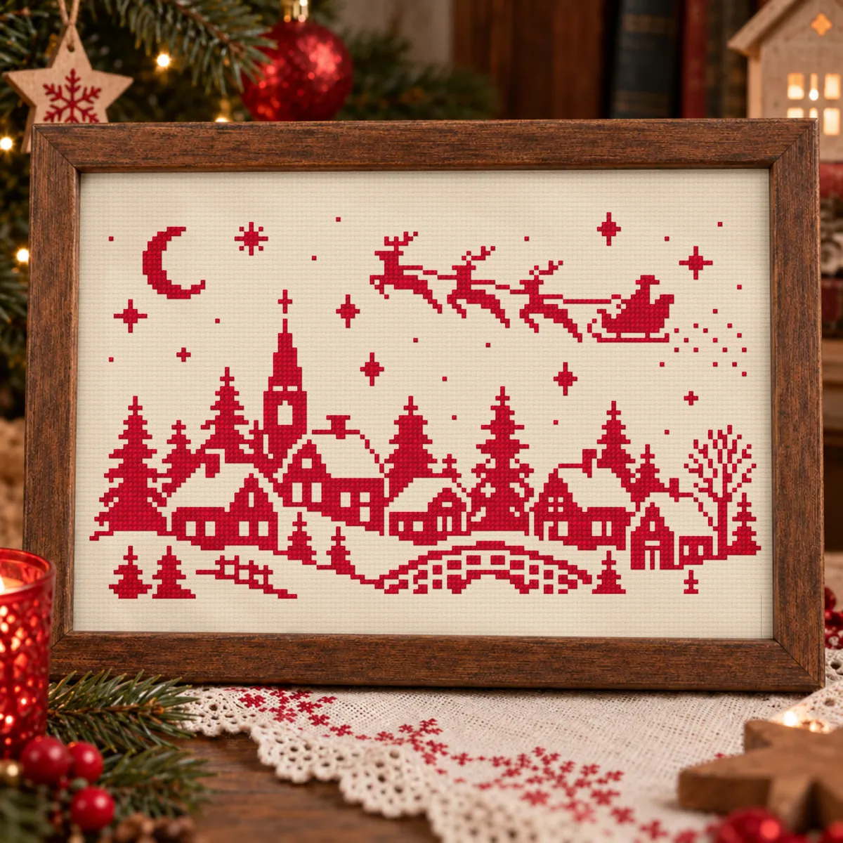 Preview 4 of Monochrome Christmas Village