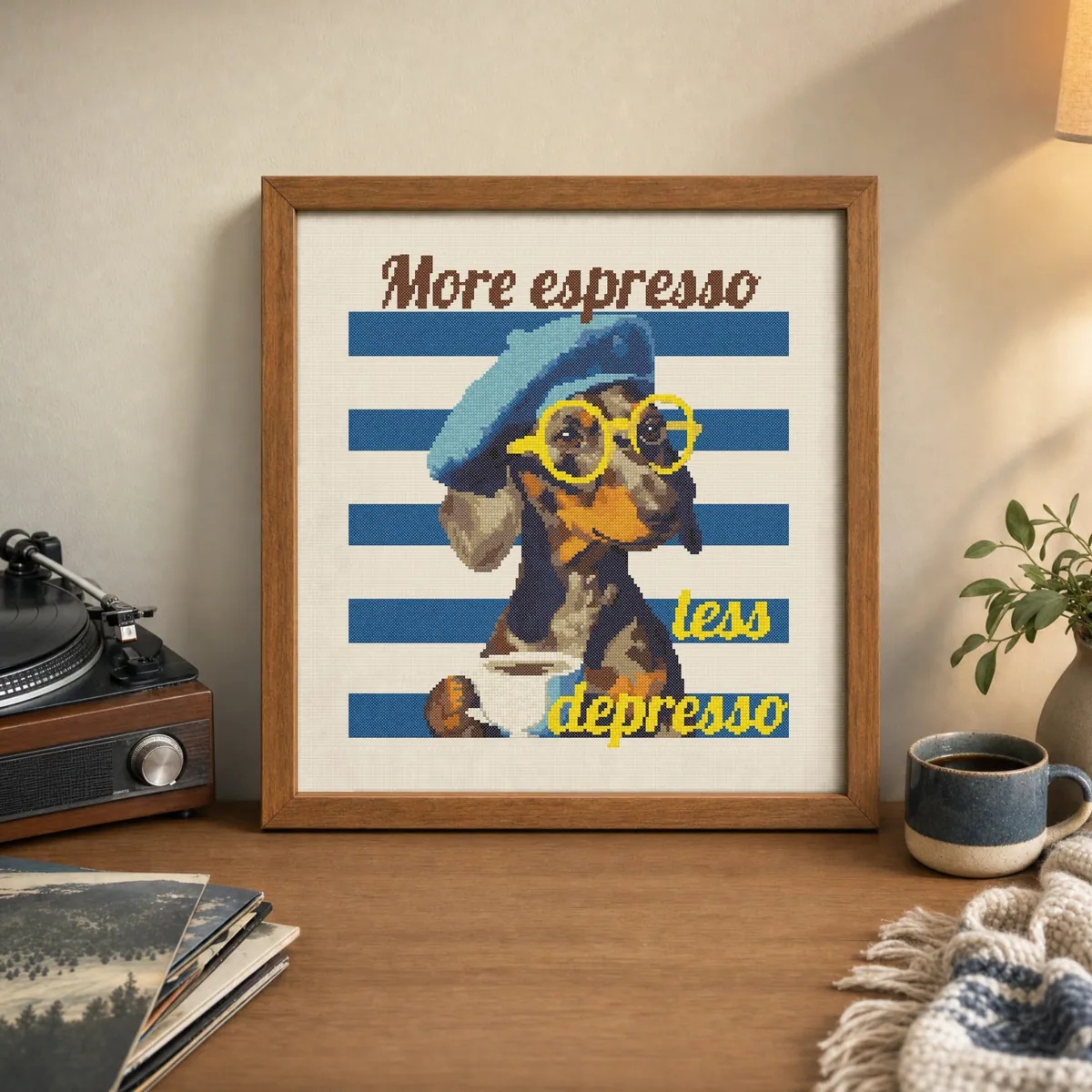 Preview 2 of More espresso less depresso - Dachhund