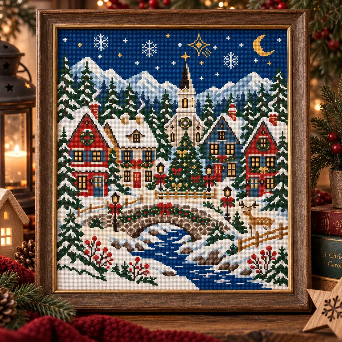 Preview 2 of Silent Night Alpine Village