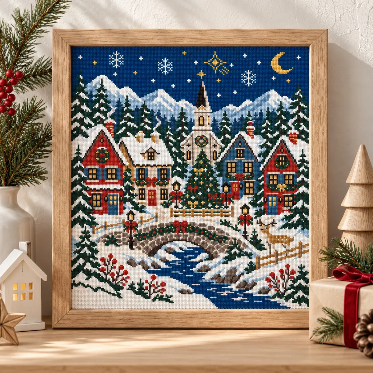 Preview 4 of Silent Night Alpine Village