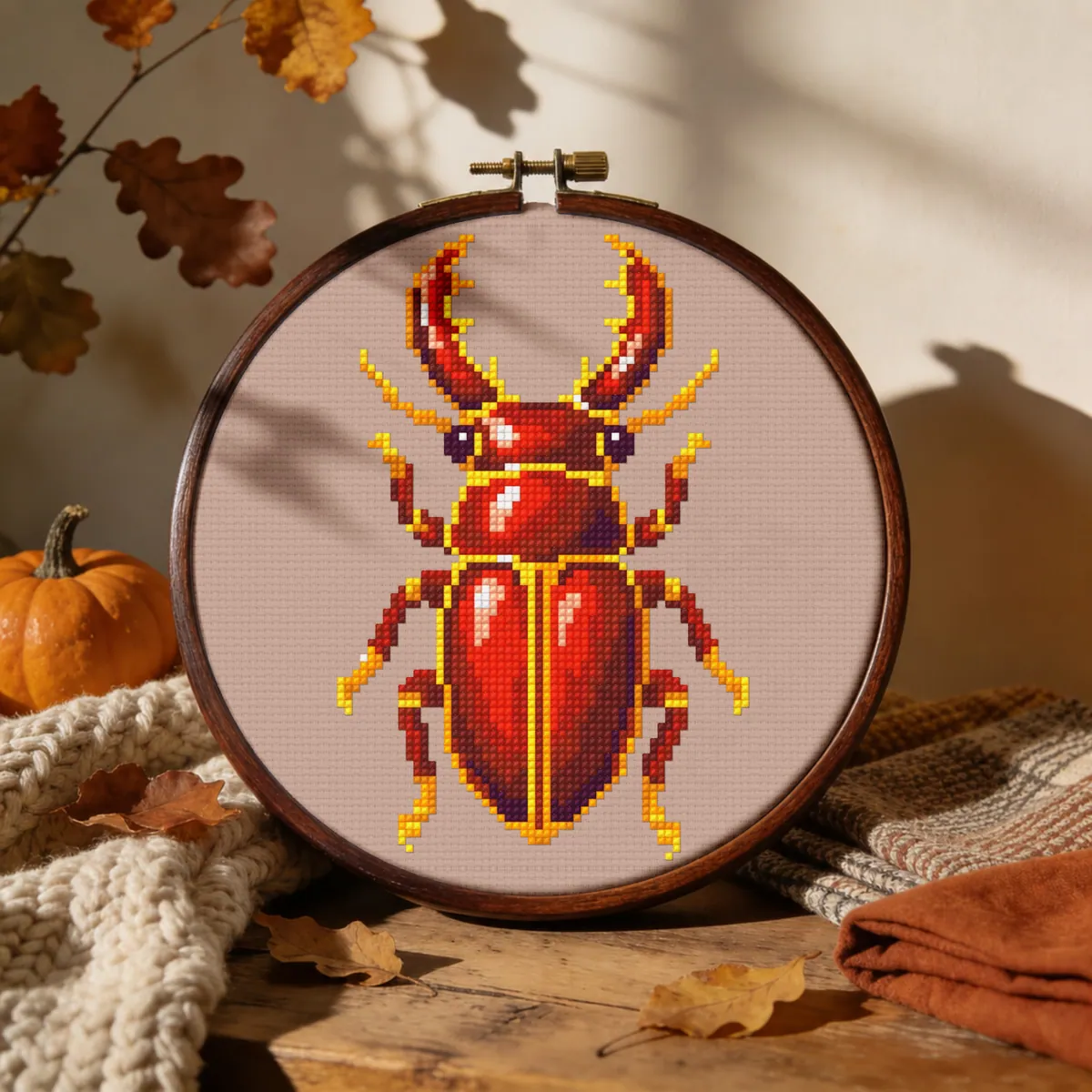 Preview 2 of Stag Beetle Brooch