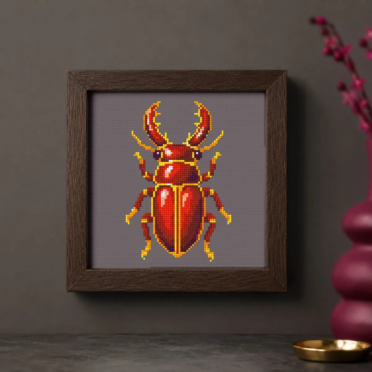 Preview 4 of Stag Beetle Brooch
