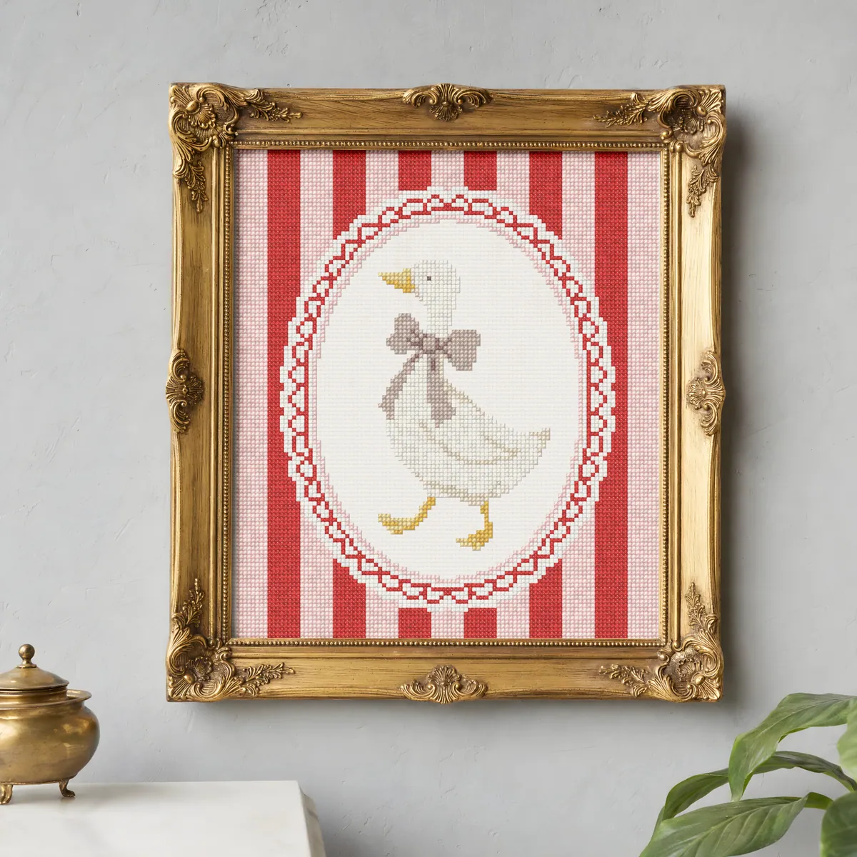 Preview 2 of striped goose  with the bow