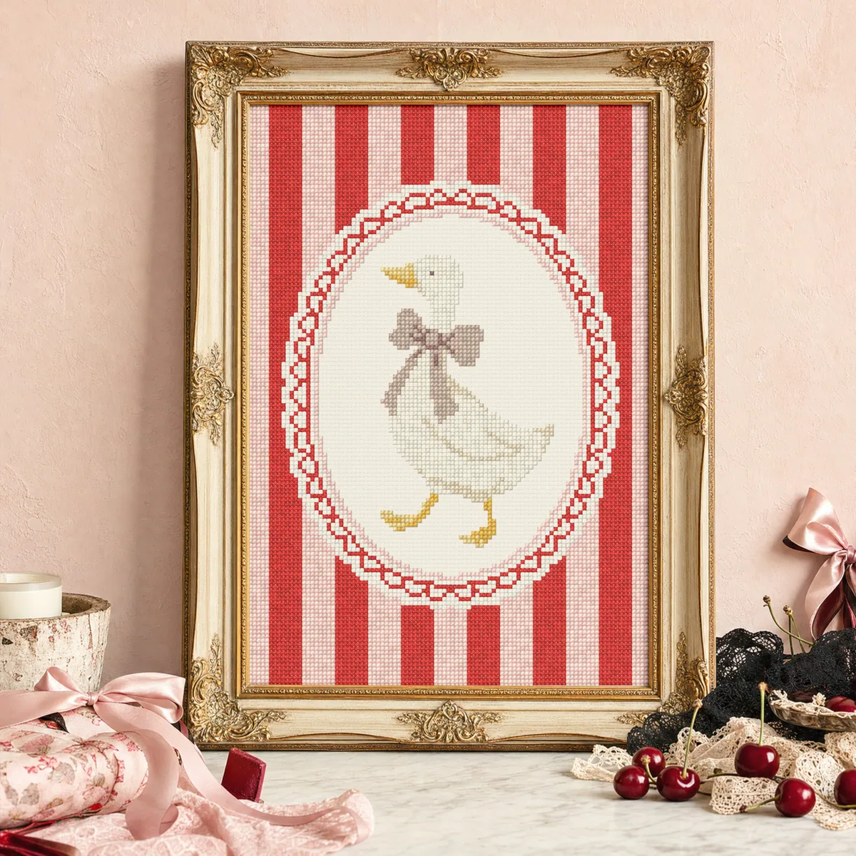 Preview 5 of striped goose  with the bow