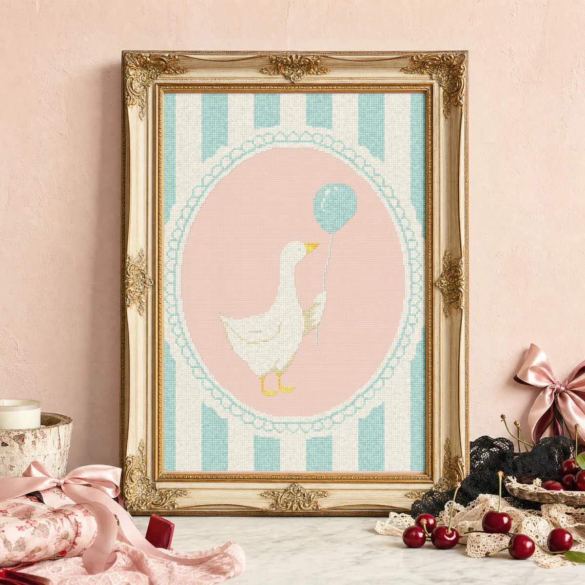 Preview 2 of stroped goose with baloon