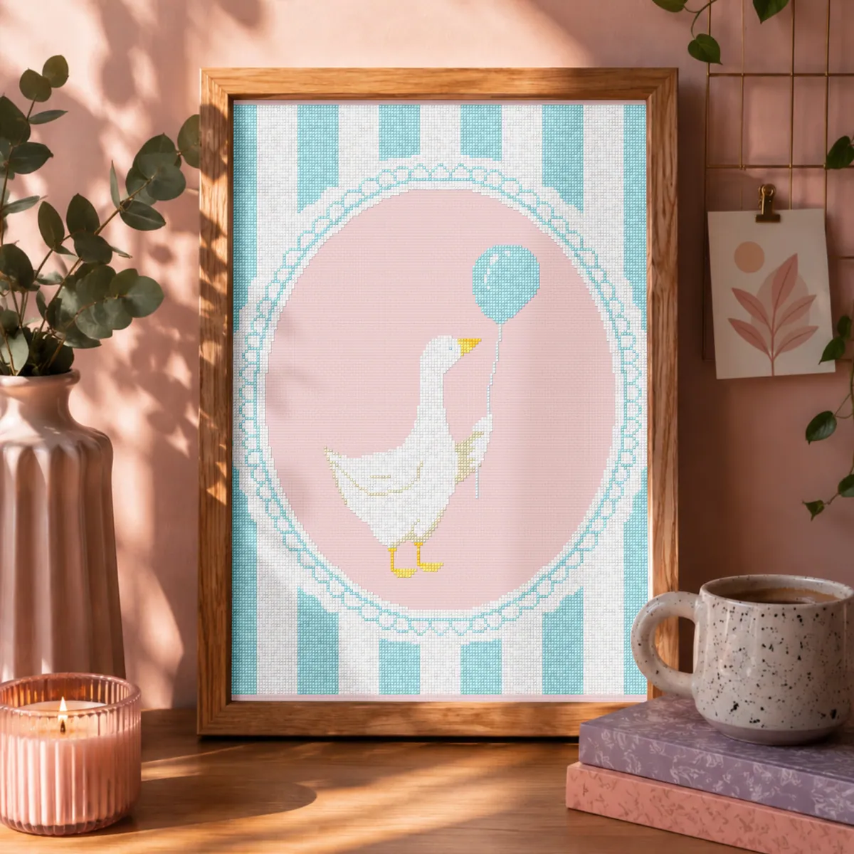 Preview 3 of stroped goose with baloon