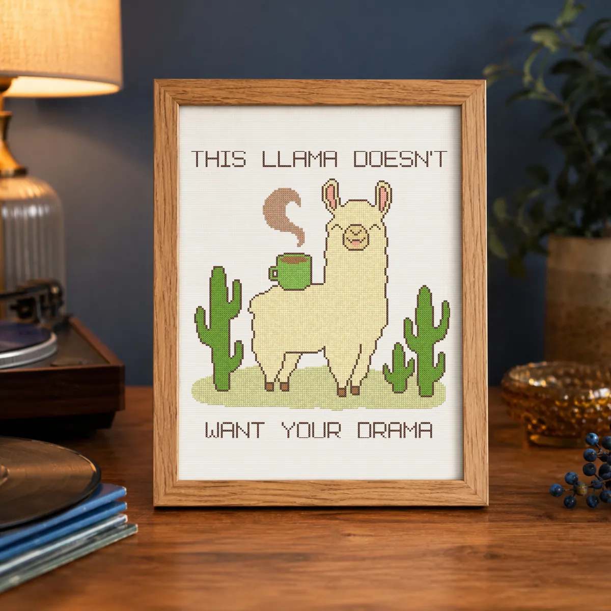 Preview 2 of This Llama doesn't want your drama