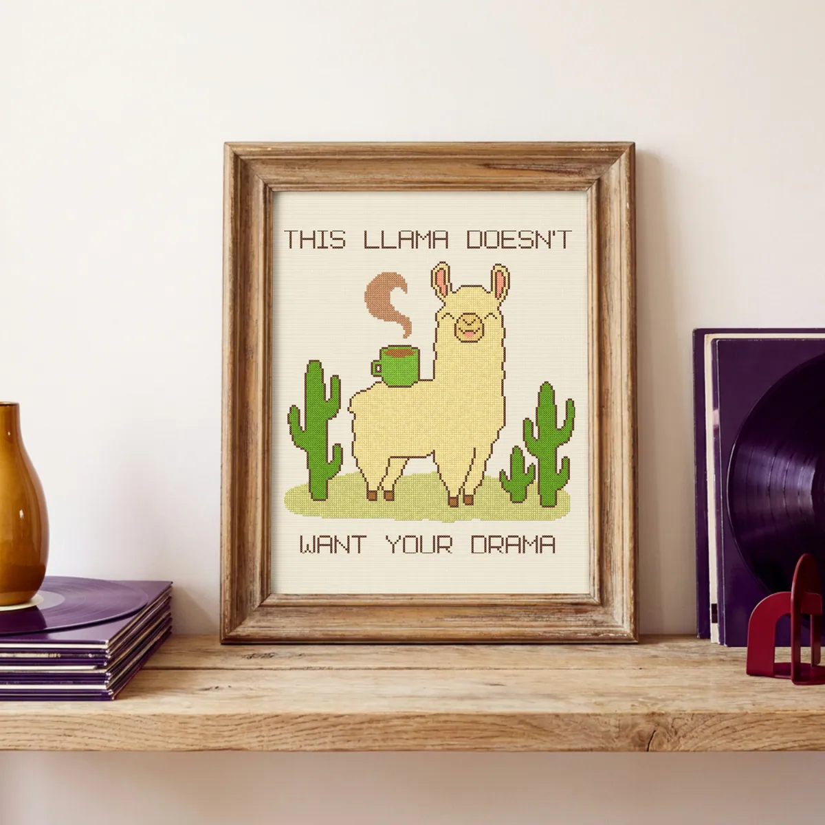 Preview 3 of This Llama doesn't want your drama