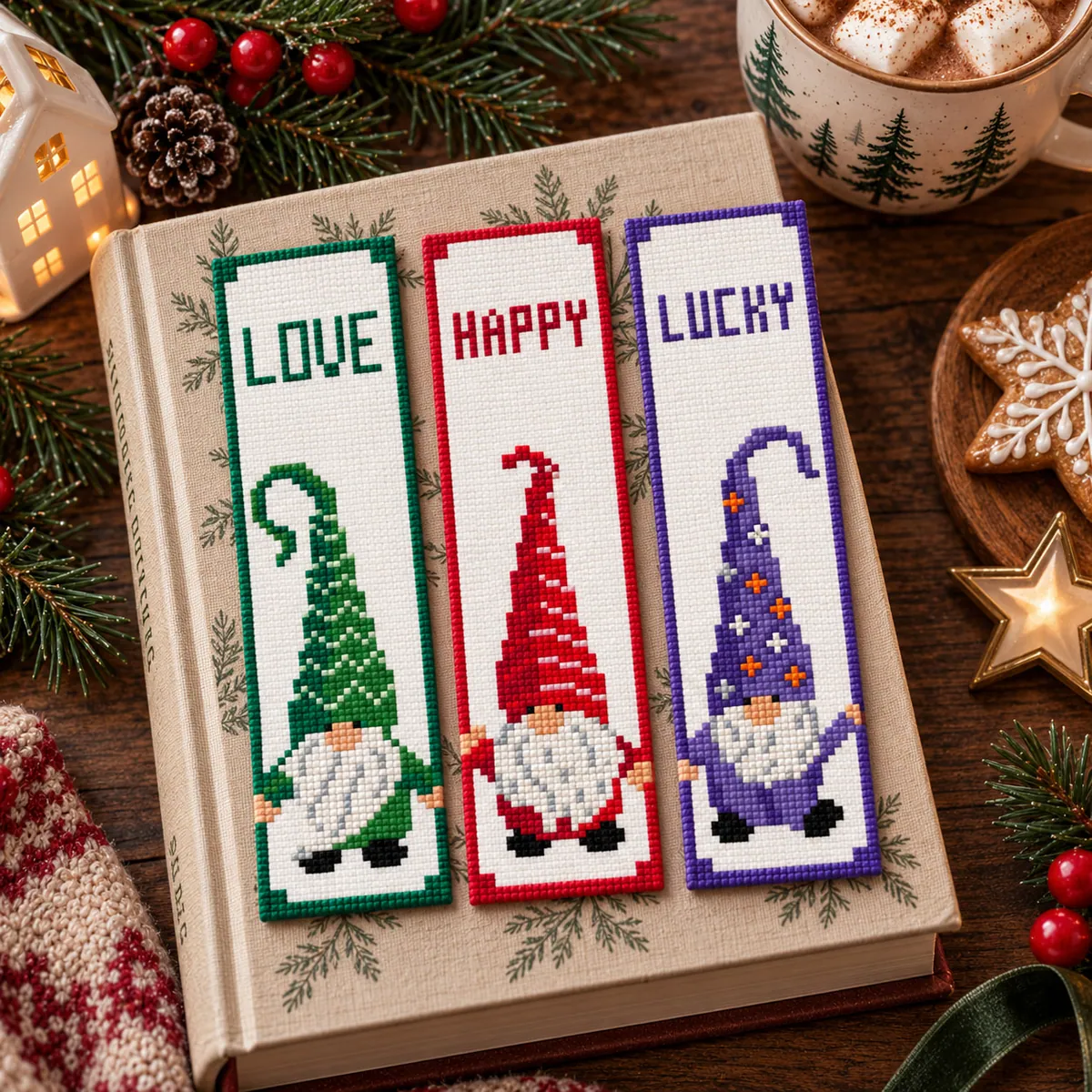 Preview 4 of Whimsical Gnome Bookmarks
